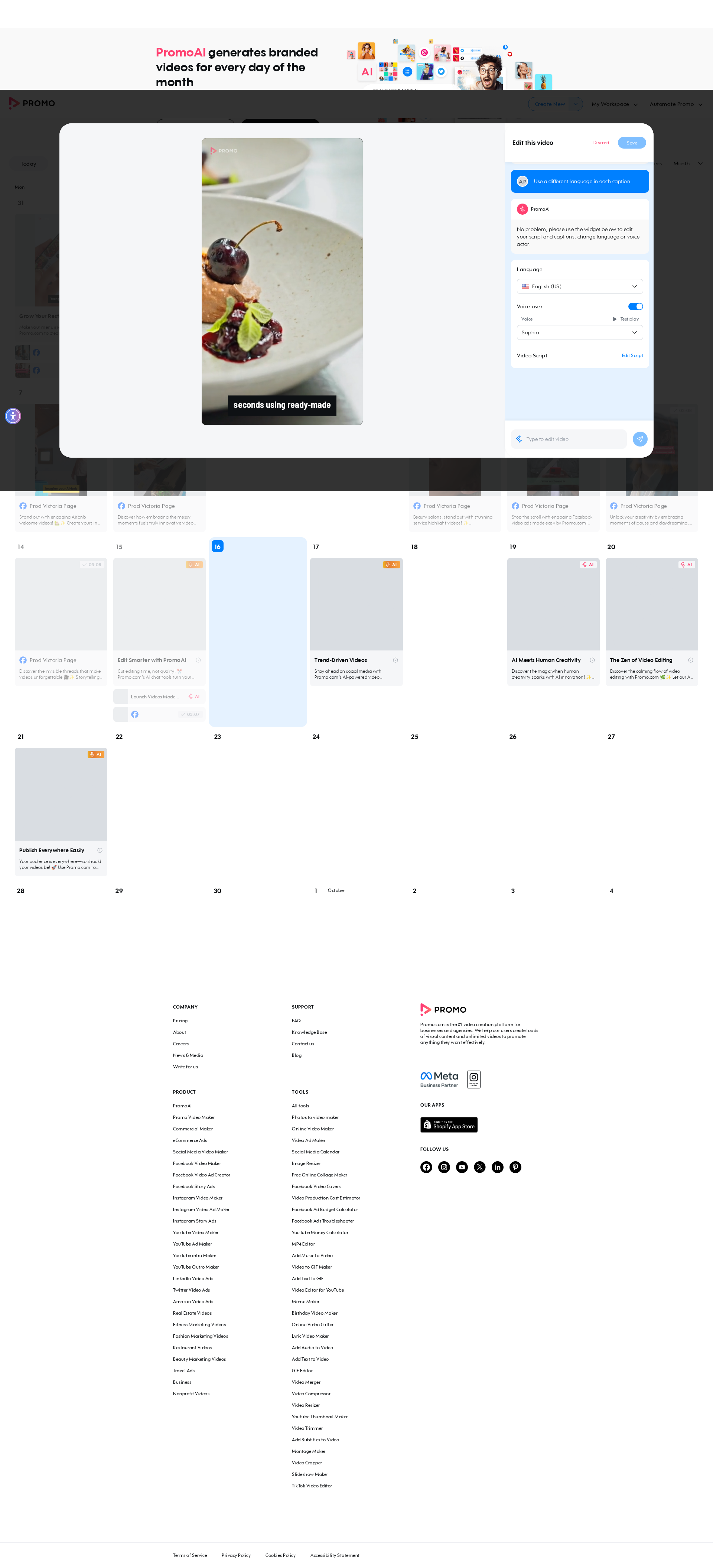 Test failure screenshot